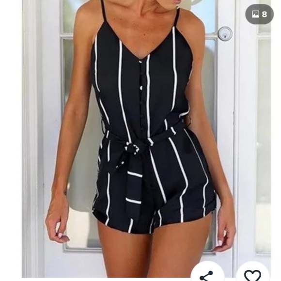 Pants - ❤3/$30 NEW!!! Belted Romper